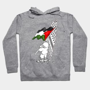 Palestine Free Palestine In Arabic Free Gaza Palestine Flag Hoodie